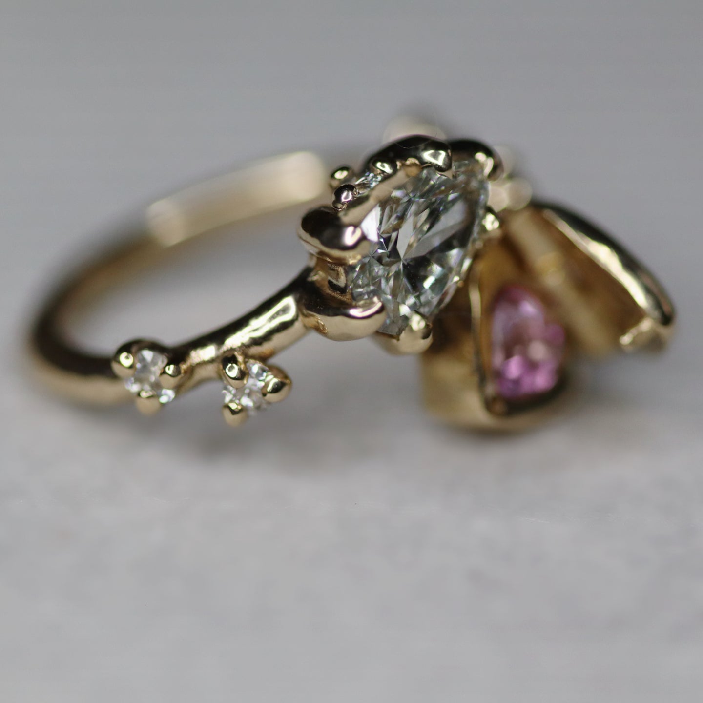 Toi et moi locket ring