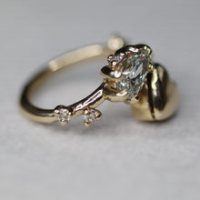 Load image into Gallery viewer, Toi et moi locket ring
