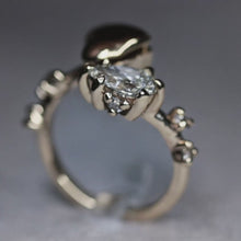 Load and play video in Gallery viewer, Toi et moi locket ring
