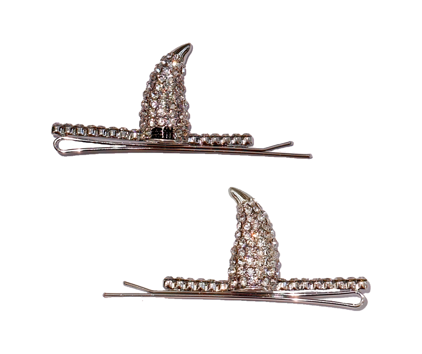 Pavé thorn hair pins